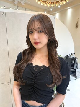 ラ ポルト ドゥ サワ(La Porte de SAWA) 韓国風くびれレイヤー×透明感ブラウン