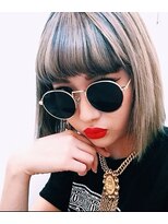 ウィルゴ(VIRGO) グラデーションカラー×外国人風3Dカラーボブ