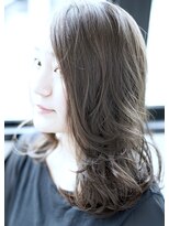 シーン(hair design SCENE) 《NEW☆OPEN 》hair design SCENE　巻き髪グレージュ