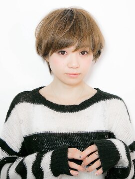 リリアン 表参道(relian) マッシュショート×明るめブラウンで軽めに☆