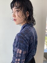 ヨロヘアー(YOLO hair)&nbsp;ウルフパーマ　ウェットスタイリング