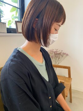 トネリコ(toneriko) 切りっぱなしボブ