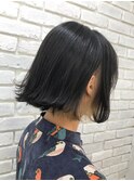 大人外ハネボブ/インナーホワイトベージュ【上野/東上野】