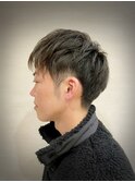 ツーブロックマッシュ<理容室>