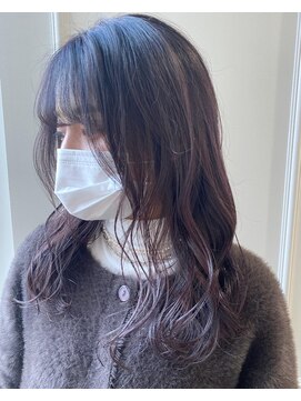 ニューヨークニューヨーク なんば道頓堀店(NYNY) 【ブリーチなし】ラベンダーカラー