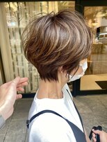 立体感×大人ショート_海浜幕張