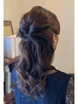 キュキュラ(CuCuLa)&nbsp;ハーフアップスタイル