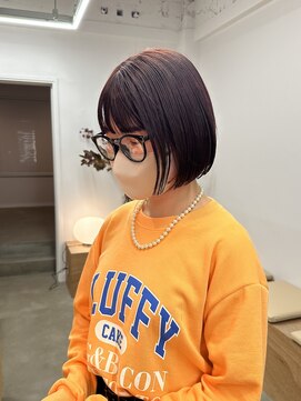 バド(bado) ピンクパープルボブ