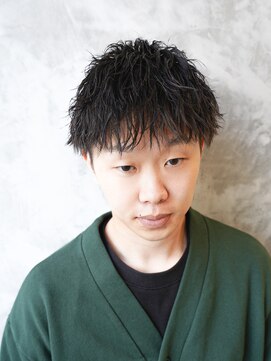 アルファ 新宿(alpha) フェザーパーマ/刈り上げセンターパート/サーフカール[新宿]