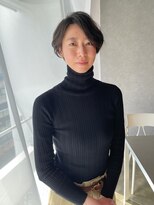 イトシテ&nbsp;ゆんるりパーマショートヘア【本多身和子】