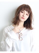 ヘアースペース ブイ(hair space V) 透明感外ハネくびれブランジュ