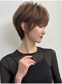 30代/40代/50代・絶壁解消・小顔前下がりショートボブ【柴山】