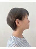 小顔マッシュショート