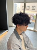 波巻きパーマ/ツイストスパイラル/波巻きツイスパ/マッシュ