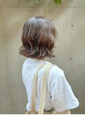 外ハネボブパーマ