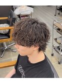 マッシュウルフ+緩波巻きスパイラル