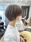 ショートボブ髪型20代30代40代50代前髪あり前髪なし面長丸顔小林