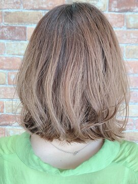 ニスル 町田店(NISURU) 似合わせカット/大人ガーリー/ダークアッシュ/着物/町田/町田駅