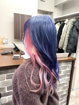 リングバイモアムー(Ring by Moremuu) ブルー ピンク イッシー