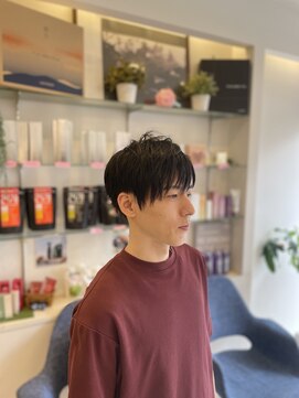 美粧ほそや 横浜反町 ツーブロスタイル