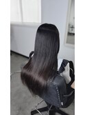 髪質改善ストレート