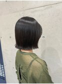 切りっぱなしボブ
