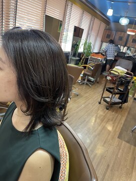 エヌティ ヘア ガレージ(nt.hair garage) レイヤーミディアム