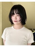 くびれヘア/アプリコットオレンジ/ハイライトカラー/栄/名古屋