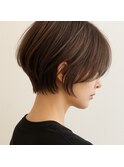 ［ショート/ボブ/ブリーチなしダブルカラー/ダブルカラー]