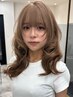 レイヤーカット＋【ブリーチなし透明感Wカラー】＋内部補修TOKIOTR￥16800