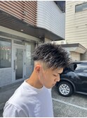 スパイキーアップバング
