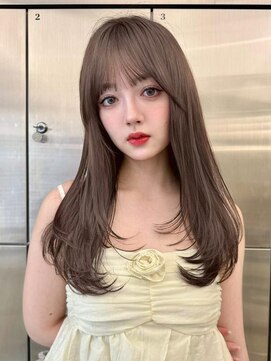 サンドレオ 新宿店(sand Leo) ココアベージュ/小顔/オリーブグレー/髪質改善/縮毛矯正/新宿