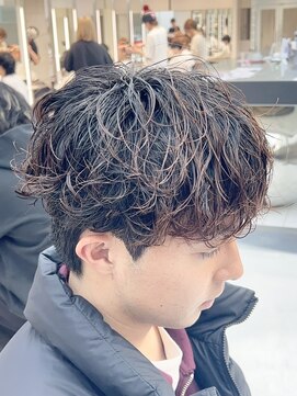 フィフスパーク(fifth PARK) 渋谷シャドウパーマ波巻きパーマルーズパーマメンズマッシュ