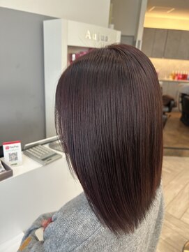 アヴァンス 広島本通店(AVANCE.) 着物ヘア/大人ガーリー/ダークアッシュ/似合わせカット/広島