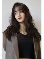 キーダ(KEEDA)&nbsp;似合わせカット/シースルーバング/ロングウェーブ