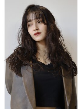 キーダ(KEEDA) 似合わせカット/シースルーバング/ロングウェーブ