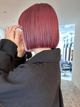 ザスリック 代官山(THE SLICK) ボブ/ブリーチ/ケアブリーチ/ダブルカラー/ハイトーン/ベージュ