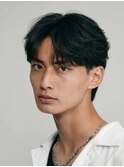 桑名メンズパーマニュアンスパーマフェザーパーマセンターパート