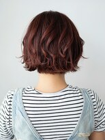 リノア 西梅田 福島(Linoa)&nbsp;梅田/髪質改善/似合わせカット×ココアブラウン×カールショート