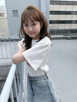 アクシス 栄店(`AXIS)&nbsp;イメチェン/ピンクベージュ/アンブレラカラー/前髪/栄矢場町