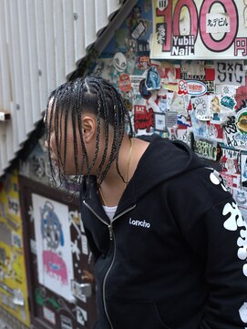 アーバンスタジオトウキョウ 下北沢店(URBAN STUDIO TOKYO) 地毛ブレイズ　[特殊ヘア下北沢/メンズサロン]