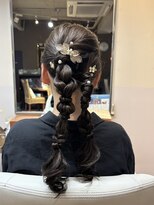 サラ 徳山店(SARA)&nbsp;ツイン編みおろしヘア