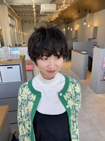 エマピボット 中川本店(EMA PIVOT) マッシュショート×パーマ ◎