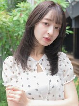 トローノ 栄(TRONO) 前髪カット透明感カラー アッシュカラー 髪質改善 韓国ヘア