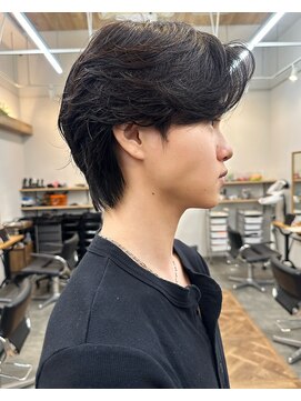 カノエ オム(canoe HOMME) 韓国風センターパート