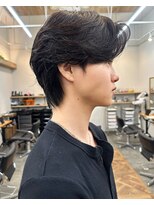 カノエ オム(canoe HOMME) 韓国風センターパート