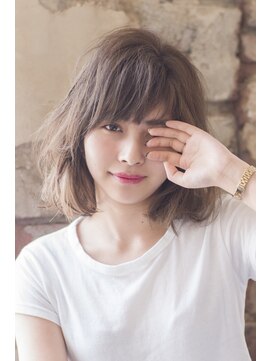 エアー 福岡(AIR) ［air-FUKUOKA　竹石］ 伸ばしかけにも☆ワンカールボブ