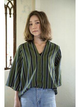 ルカ(Luca) オトナかわいいふんわり無敵外はねロブ◎20代30代40代