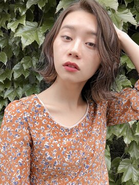 ルティア(Lutia) かきあげバング ハイライト！