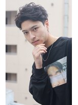 ネオリーブ ジューク 日吉店(Neolive JuQ)&nbsp;日吉グランジツーブロック無造作刈り上げネープレスアップバング